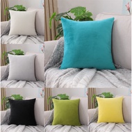 Custom size 30x50 40x40 45x45 50x50 60x60 65x65 70x70 cm Colorful Plain Soft Plush Cushion Cover Square Throw Pillow Case Home Sofa Room Car Office Chair Decor