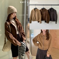 KAYY. SuedeJacket _ K864