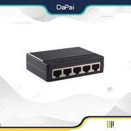 GENATA 5-port Gigabit switch 8-port network switch broadband network cable router splitter one-point four-eight-hole splitter aluminum alloy switch home dormitory monitoring networ