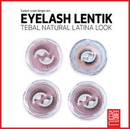 Eyelash extension bulu mata palsu tanpa lem tape Latina Korean look trend