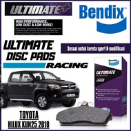 Original Bendix Ultimate+ Front Brake Pad - Toyota Hilux KUN26 2.5/3.0L 2011 DB2221 ULT+