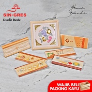 Ceramic List listello/ rustic decorative wall ceramic list/ 8x20