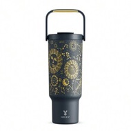 40oz Handled Vacuum Insulated Water Bottle, Stainless Steel Thermos Flask, Keeps Cold For 34hrs Or H