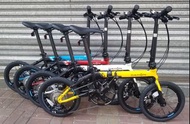 香港行貨 DAHON K3plus 9速 16吋碟剎 走內綫 鋁合金 摺疊單車 K3 plus 單車