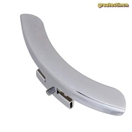 GREAT Banjo Parts, Silver Metal Material Banjo Armrest, Durable Instrument Accessory Banjo Accessori