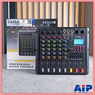 TADA LIVE-6 MIXER มิกเซอร์ ธาดา LIVE 6 LIVE6 Bluetooth มี USB เล่น Mp3 ได้ มีเอฟเฟกแท้ effect EQ 7 แ