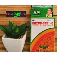 POTEN-CEE + C VITAMIN C + COLLAGEN 10+2 CAPSULES