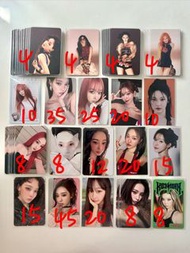出aespa 小卡 aespa Photocards