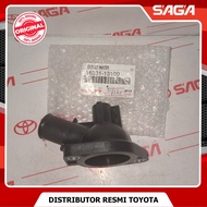 SAGA | Water Outlet Housing Thermostat Housing Kijang Kapsul 7k Gasoline Original 16331-13100