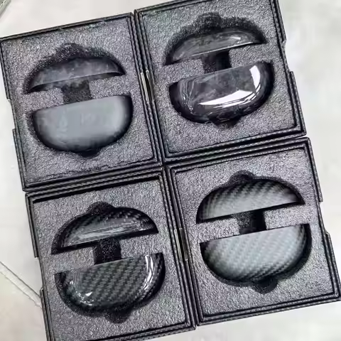 Carbon Fiber Case For Huawei Freebuds Pro 4 Wireless Bluetooth Headphone Earphone Box For Huawei Fre
