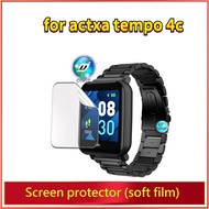 actxa tempo 4c Smart Watch Screen Protector Cover TPU Soft Protective film for actxa tempo 4c film p