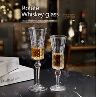 Relief Champagne Glass Diamond Butterfly White Wine Glass Cognac Glass Red Wine Bubble Wine Glass