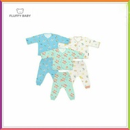 Looney Tunes Newborn Fluffy Series Long Suit Per 3 pairs