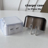 TPU Wave Charger Protector Charger Case Charger Cover for Apple 35w Charger