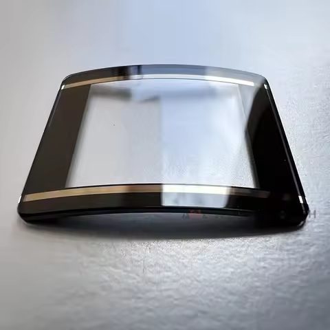 Watch Sapphire Crystal Glass for Rado Diastar 160.0282.3 32*26.5mm Black Gold