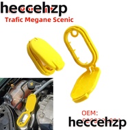 HECCEHZP Wiper Washer Fluid Lid, Plastic Yellow Wiper Washer Fluid Cover, Auto Accessories 8200226894 Washer Tank Bottle Lid for Renault Tracic Megane Scenic