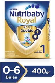 Nutribaby Royal 1 400 gr / susu bayi 0 sd 6 bulan