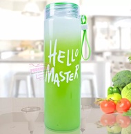 Botol Minum Kaca Viral Tiktok Dino Hello Master Botol Minum Hello Master Botol Minum Aesthetic Botol