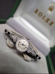 Rolex 14k gold勞力士鑽石機械古董錶金錶復古表女錶手表watch