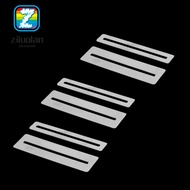 ZILUOLAN 3Sets Guitar Fret Guard, Silver Color 7.8cm Size Fret Wrap, Professional Steel Fret Protect