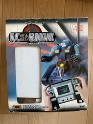 二手極罕有絕版 機動戰士RX-75太空坦克GUNTANK搖控操作