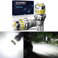 AUXITO ไฟสำรองไฟท้ายรถยนต์ Led T15 2ชิ้นไฟ W16W ถอยหลัง Canbus ไฟเปลี่ยนสำหรับไฟจอดรถ