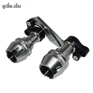 สําหรับ YAMAHA XMAX300 XMAX 300 อุปกรณ์เสริมด้านหน้าส้อมล้อ Fall Muffler ท่อกรอบป้องกันกรอบ Slider A