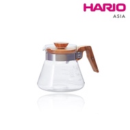 [Hario Asia Official] V60 Coffee Server 02 Olive Wood