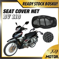 DV110 DV 110 SEAT NET BLACK HITAM JARING SARUNG KUSYEN SEAT COVER NET UNIVERSAL SIZE L