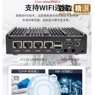 迷你主機 J4125小主機四2.5G軟路由I226網mini靜音pc一體機all in one  