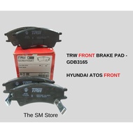 (READY STOCK) TRW GENUINE HYUNDAI ATOS MX DISC BRAKE PAD (FRT) - GDB3165