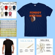 Femboy Hooters Owl T-Shirt, More Colors, Milk Fiber, Soft Comfortable Wear