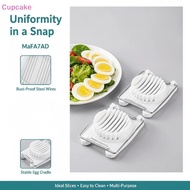 [CKE] Century Egg Slicer Multifunctional Stainless Steel 1Pcs Single-Use Egg Divider for Preserved E