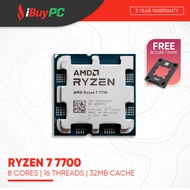 AMD Ryzen 7 7700 Processor | 8 Cores, 16 Threads | AM5 (Tray Unit)