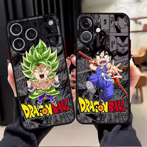Dragon Ball Broly Goku Case for iPhone 13 Mini 17 16 Pro Max 15 Plus 12 14 11 XS 17 Air 16e Back Pho