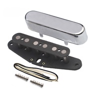 [Pickup DIY Kits] Alnico 5 TL Neck Pickup Kits-Brass Cover/Fiber Bobbin/Alnico V Pole Piece/Waxed Cl
