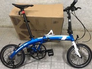 又交收一部 藍色 2020 DAHON GLO MU SL D9 PAA693 9速 16吋 鋁合金 折叠車