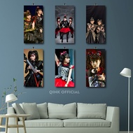 Pajangan Kamar Murah Band Babymetal / Qink Official / Hiasan Tempel Dinding Aesthetic /H7R|B1ADT
