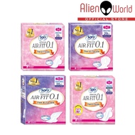 Sofy Air Fit 0.1 cm Ultra Slim Wing Pad | Sanitary Pad | 23cm 26cm 29cm 35cm | Tuala Wanita Sofy