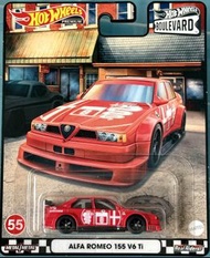 HOTWHEELS ALFA ROMEO 155 V6 Ti RED