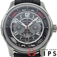 積家 (Jaeger-LeCoultre) 阿斯頓馬丁 AMVOX7 計時碼表 44毫米

Q194T470/194.T.C6 錶盒、保固卡、鈦金屬/皮革錶帶、男士腕錶、黑色/灰色、拋光、成色極佳 [