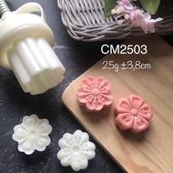 Cm25-03 Snowskin Mooncake Mold 25gr Nastar Pia