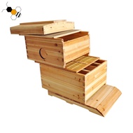 Hive for Bees Golden Palace Automatic Flows hive 2 Beehive 7pcs Super Box Free Flows Frame d✡?JN MWC