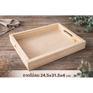 Pine Wood Tray Storage Shop Decoration