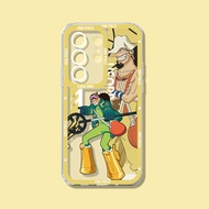 Bandai | O-ONE PIECE Luffy Zoro NEW Silicone Phone Case for Samsung Galaxy S26 Ultra S25 Edge S24 S2