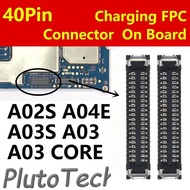 10cs USB Charging FPC Connector For Samsung A02S A04E A03S A03 CORE A025 A042 Charger Plug On Board 