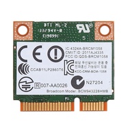 Dual Band 2.4 + 5G 300M 802.11A/B/G/N Wifi Bluetooth 4.0ไร้สาย Mini Pci-E บัตรสำหรับ Hp Bcm943228Hmb Sps 718451-001