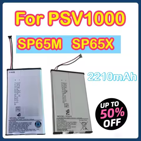 2210mAh PSV1000 SP65M SP65X New Battery For Sony PSV1000 PSV 1000 SP65M PlayStation PS VITA Gamepad 