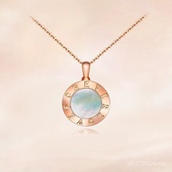 Double-Sided White Fritillary Color Gold Agate with Au750 Wholesale Charm Round Cake Letter Swallow 