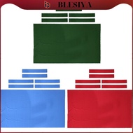 blesiya 9ft Worsted Pool Table Cloth Billiard Felt w/ Cushion Strips Clubs Bars